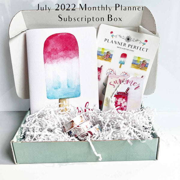 Planner Perfect Planning Accessory Monthly Subscription Box – Designs by  Planner Perfect