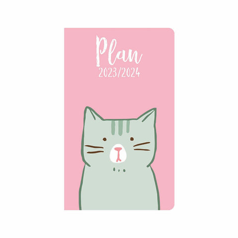 Kitty Shenanigans in Pink 12 Month Planner