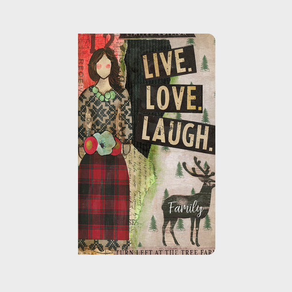 Live Laugh Love Journal Keepsake / Journal / Notebook Designs by