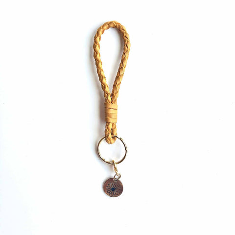 The Marigold Braided Keychain