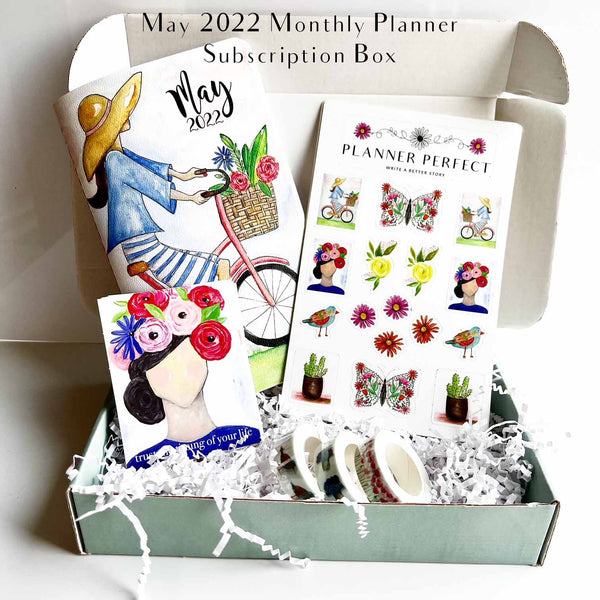 Planner Perfect Planning Accessory Monthly Subscription Box – Designs by  Planner Perfect