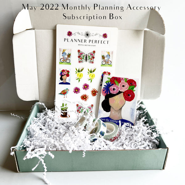 Planner Perfect Planning Accessory Monthly Subscription Box – Designs ...