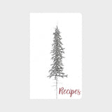 Vintage Pine Tree Christmas Journal