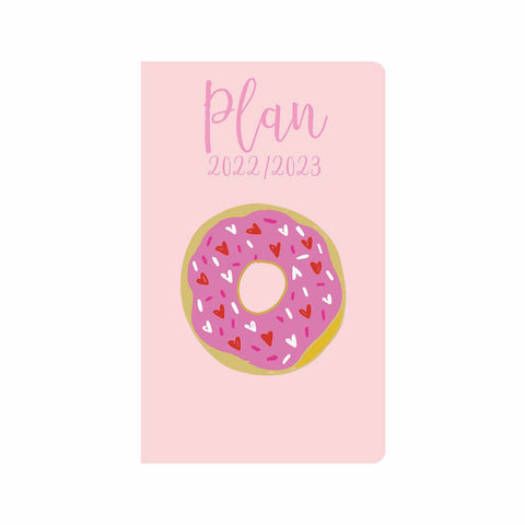 Pink Donut 12 Month Planner