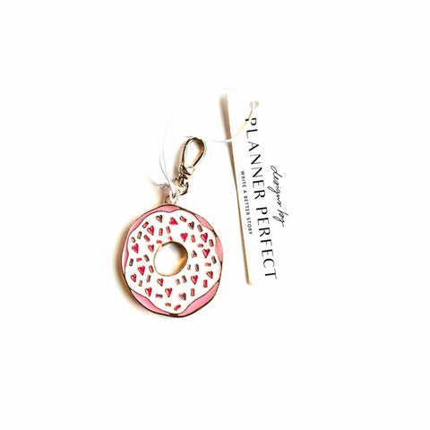 Pink Donut Charm