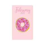 Pink Donut Monthly Planner
