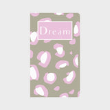 Pink & Grey Leopard Journal