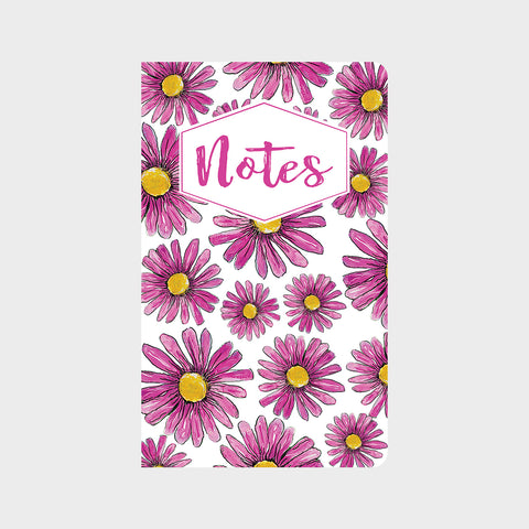 Pink Sunflower Frenzy Journal