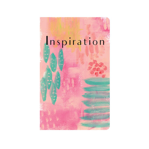 Pink & Teal Abstract Art Journal