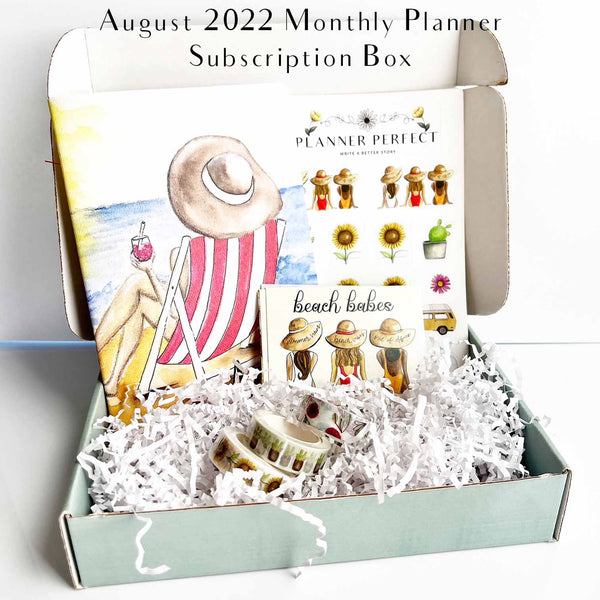 Planner Perfect Planning Accessory Monthly Subscription Box – Designs by  Planner Perfect