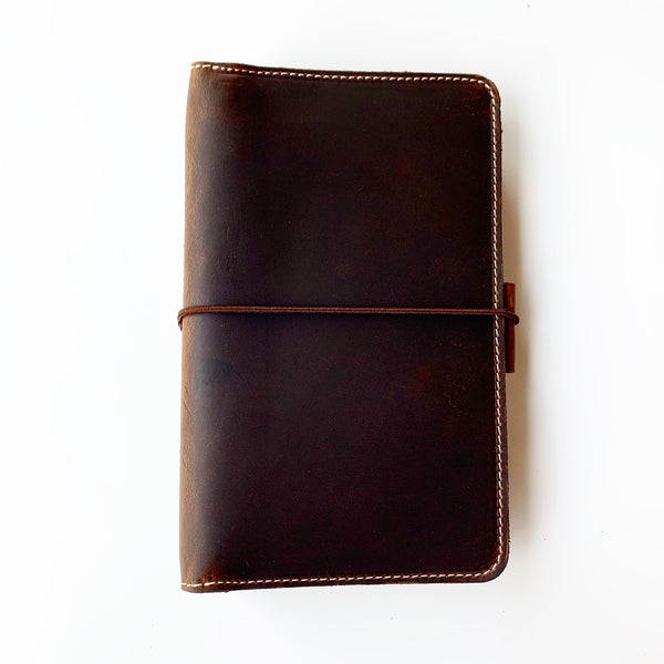 The Quinn Everyday Organized Leather Traveler's Notebook