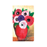 Red Vase Floral Journal