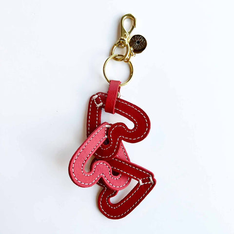 The Ruby Valentine's Keychain