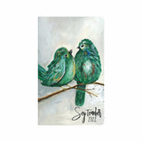 Teal Love Birds Planner