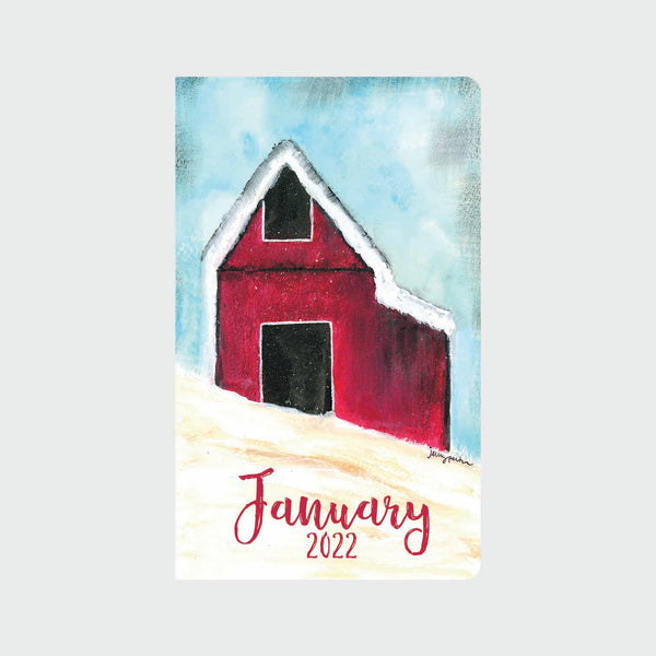 Winter Barn Monthly Planner