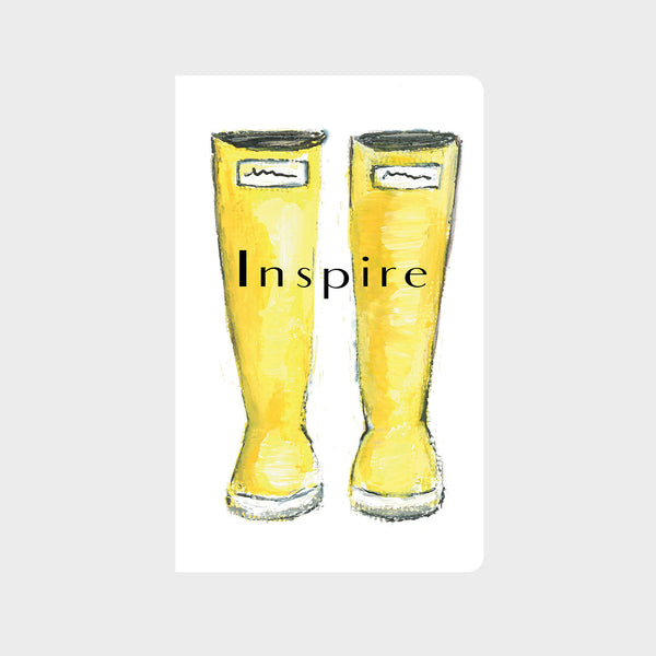 Yellow Rain Boots Journal