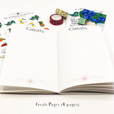 Independence Floral Monthly Planner
